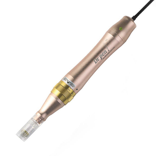 UK プラグタイプ Dr Pen M5 ゴールド 皮膚ペンは マイクロニードル療法と皮膚若返しを用います
