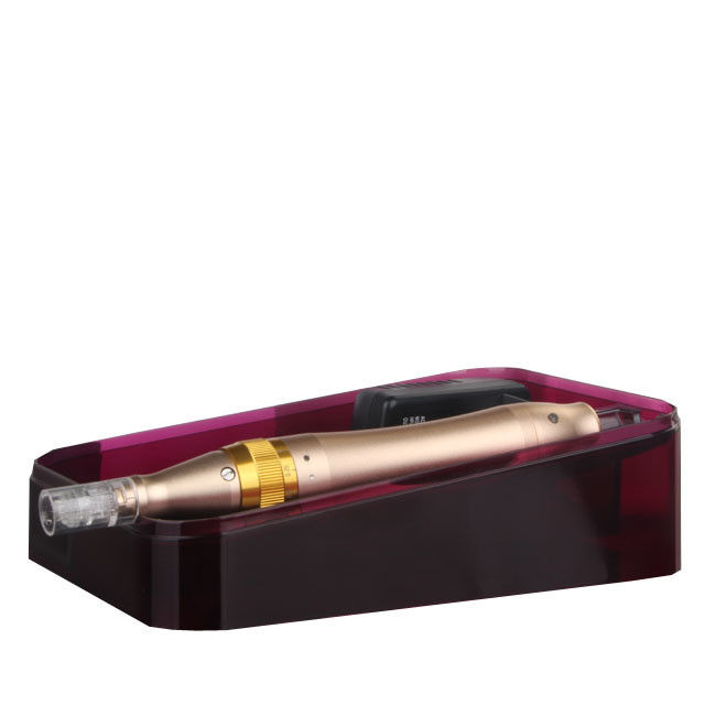 UK プラグタイプ Dr Pen M5 ゴールド 皮膚ペンは マイクロニードル療法と皮膚若返しを用います