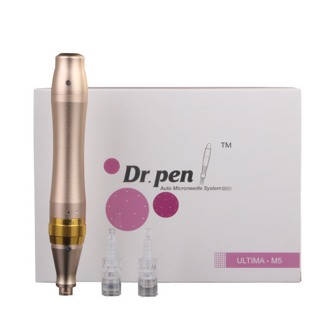 皮膚をリバイタライズする Dr Pen M5-W ゴールド・ダーマペンと1/3/7/9/12/24/36/42針