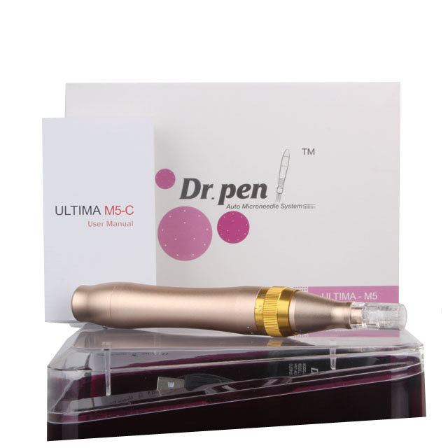皮膚をリバイタライズする Dr Pen M5-W ゴールド・ダーマペンと1/3/7/9/12/24/36/42針