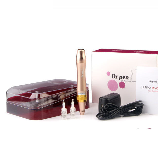 皮膚をリバイタライズする Dr Pen M5-W ゴールド・ダーマペンと1/3/7/9/12/24/36/42針